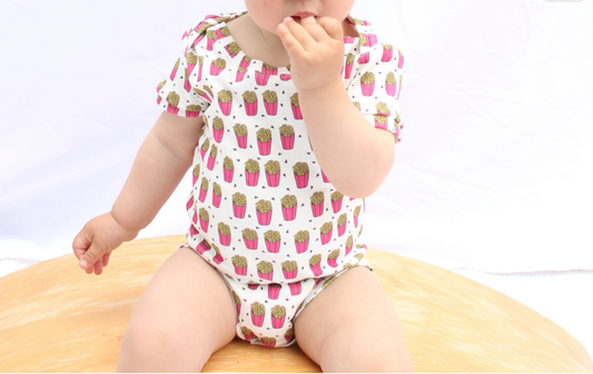 French Fries Baby Onesie