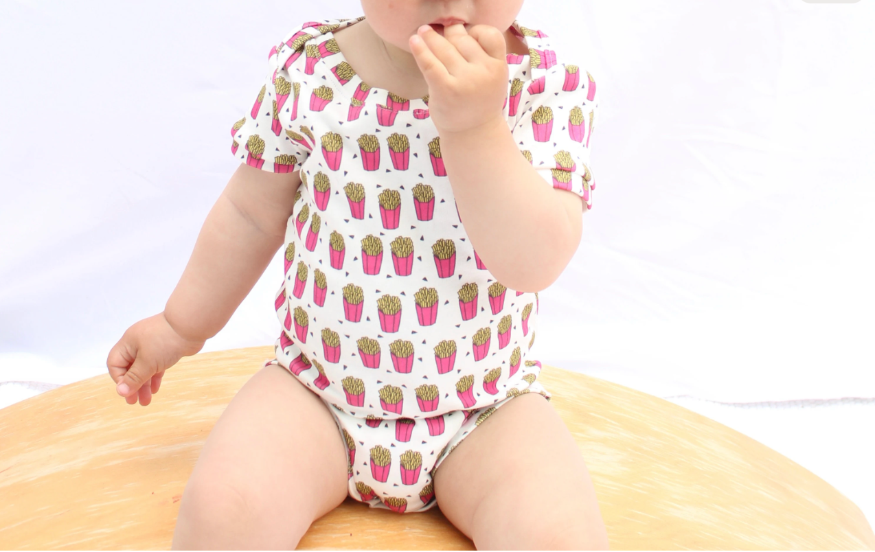 French Fries Baby Onesie