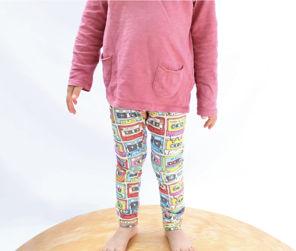 Music Tape Leggings