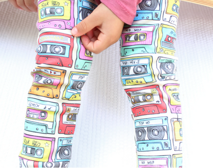 Music Tape Leggings